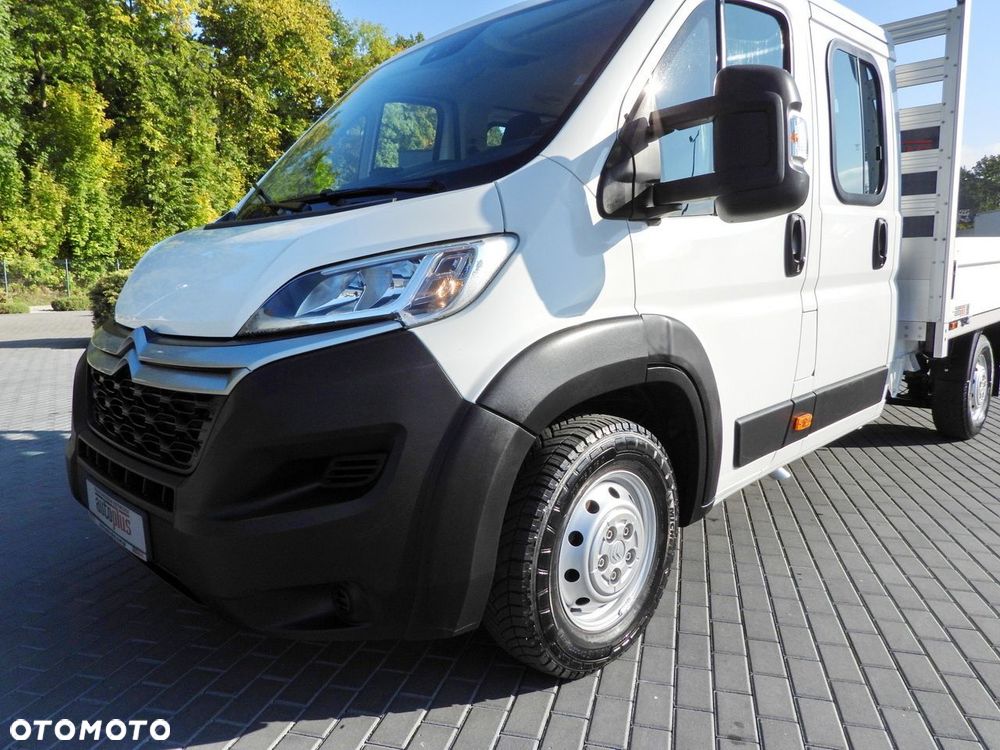 Citroën JUMPER SKRZYNIA PODWÓJNA KABINA DOKA 7 MIEJSC PNEUMATYKA KLIMATYZACJA  140KM - 19
