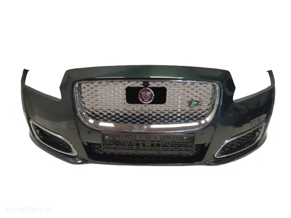 JAGUAR XJR XJ-R X351 ZDERZAK PRZÓD PRZEDNI GRILL ATRAPA CHŁODNICY KAMERA ZNACZEK KRATKI 6XPDC WIĄZKA KOMPLETNY ORYGINAŁ