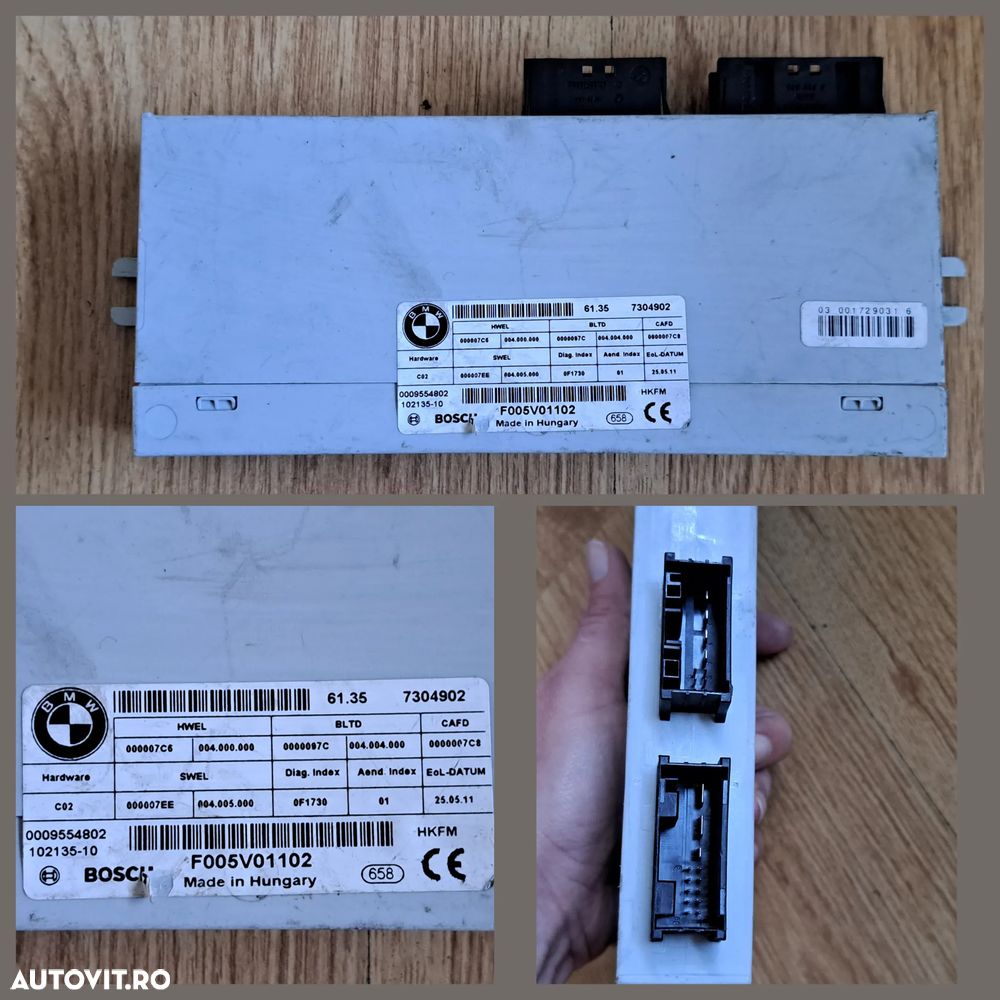 Calculator modul unitate control ECU portbagaj amortizoare haion HKFM Bmw F11+LCI F07+LCI F10+LCI F01+LCI F04 F25 F26 - 5