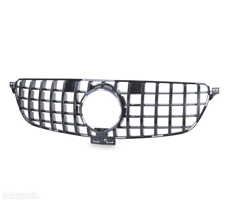 GRELHA MERCEDES CLASE GLE COUPE C292 W166 15-19 GT-R PANAMERICANA CAMERA PRETO BRILHANTE - 2