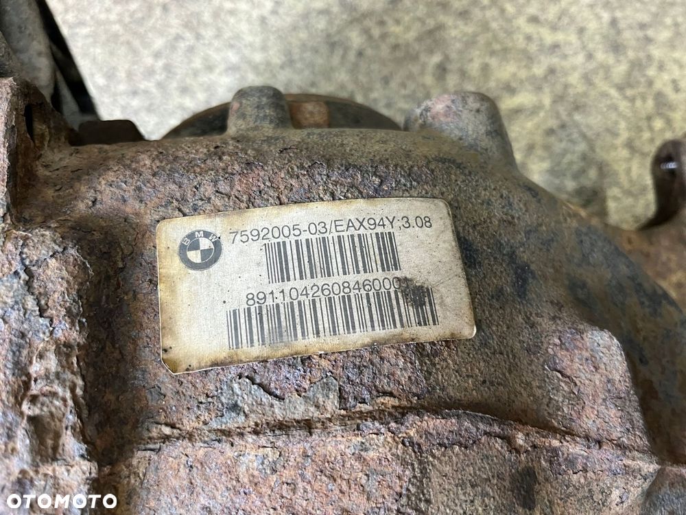 Most dyfer tyl dyferencjal tylny 3.08 BMW F25 X3 2.0 D N47 184 KM automat - 6