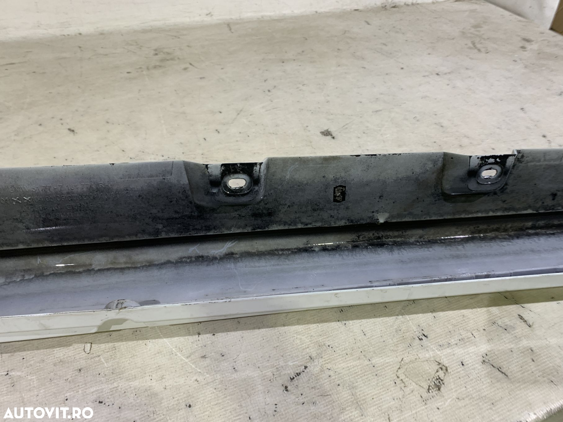 Prag dreapta BMW Seria 5, F10, F11, 2010, 2011, 2012, 2013, 2014, 2015, 2016, cod origine OE 51777184774. - 10