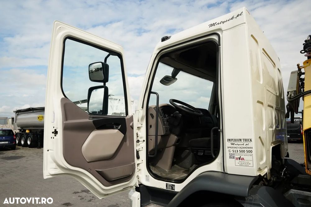DAF LF 250 / 4X2 / LIVRARE - 7.3 + HDS HYVA HB 150X -E3 / RADIOCOMANDĂ / ROTATOARE / MAX. CAPACITATE DE RIDICARE: 5200 KG / EURO 6 - 28