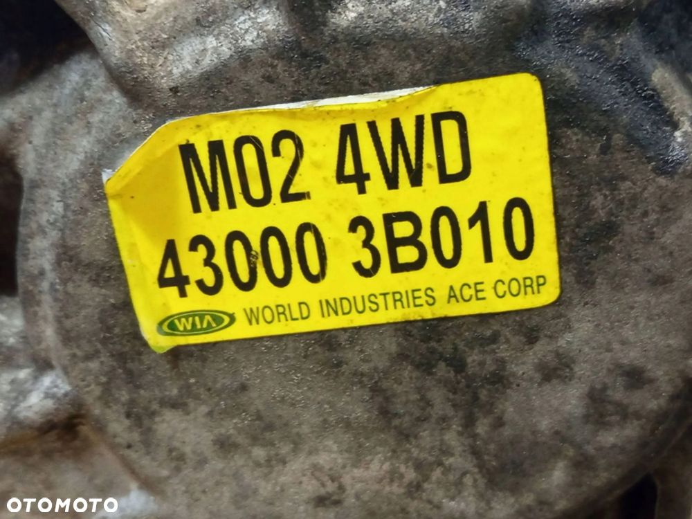 SKRZYNIA BIEGÓW MANUALNA KIA SORENTO II 2.2 CRDI 4x4 - 6