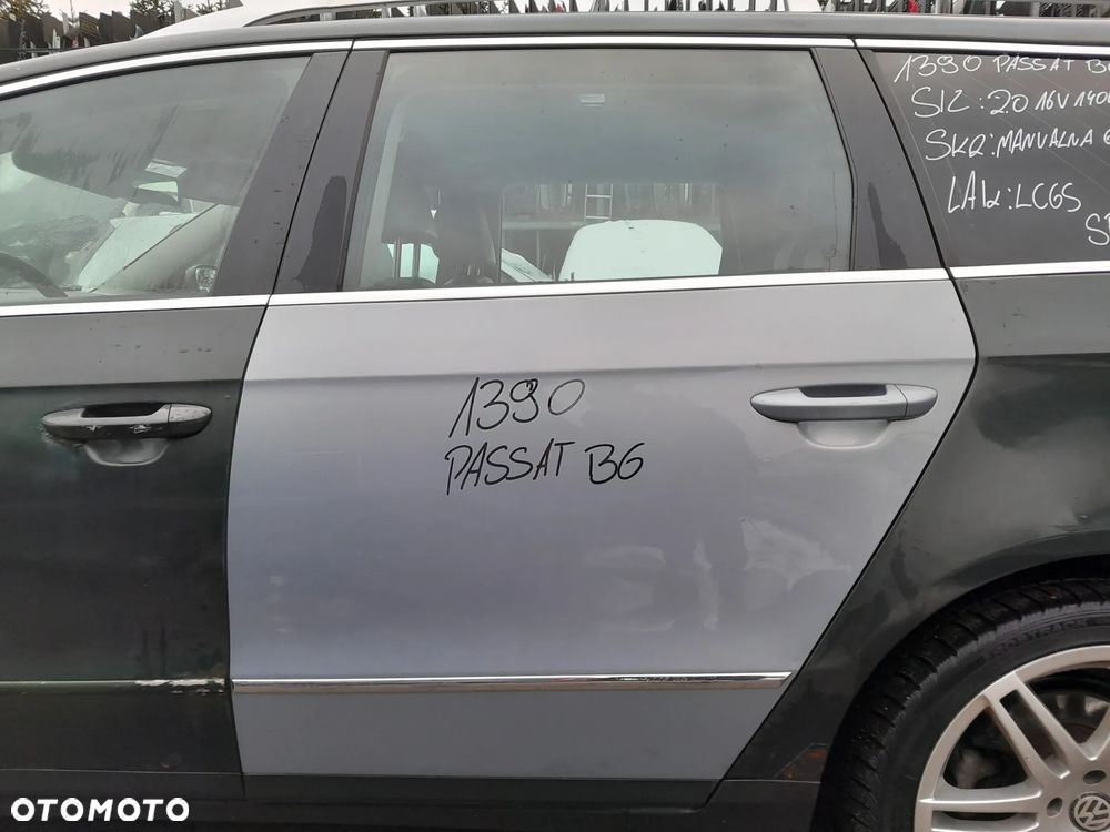 VW PASSAT B6 DRZWI LEWE TYLNE LEWY TYŁ KOMBI - 1