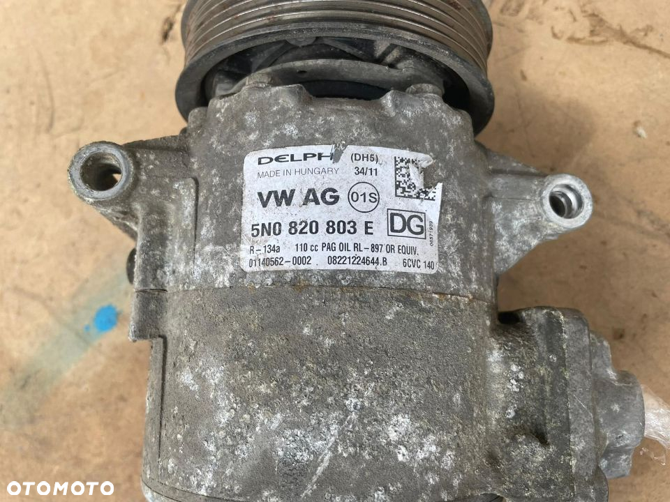 Sprężarka kompresor klimatyzacji VW AG Volkswagen Audi Skoda Seat 5N0820803E 5N0820803C 1K0820803 1K0820803G - 2