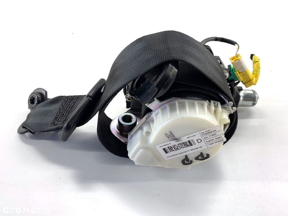 PAS BEZPIECZEŃSTWA PRAWY PRZÓD  FIAT BRAVO II (198_) 2006 - 2022 1.4 T-Jet (198AXG1B) 88 kW [120 - 1