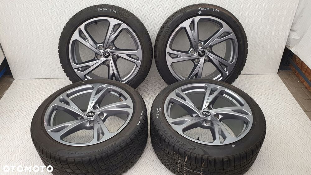 audi rs e-tron 4j3 felgi aluminiowe komplet 9jx20h et54 11jx20h et60 - 1
