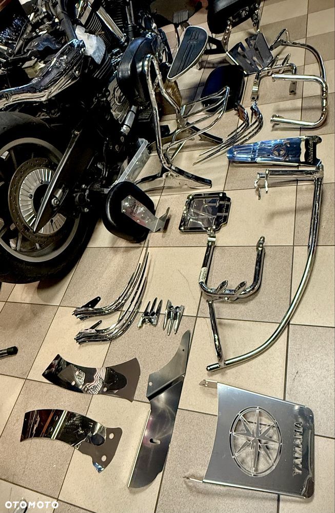 Yamaha stratoliner pazury na zbiornik - 6
