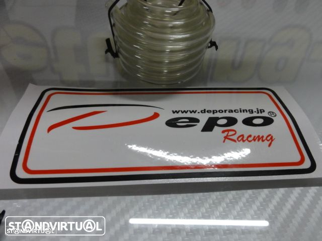 Manômetro da Pressão do Turbo 3 bar Fundo Preto c/iluminaçao led branco Depo Racing Japan 52mm de diametro c/2 anos de garantia - 15