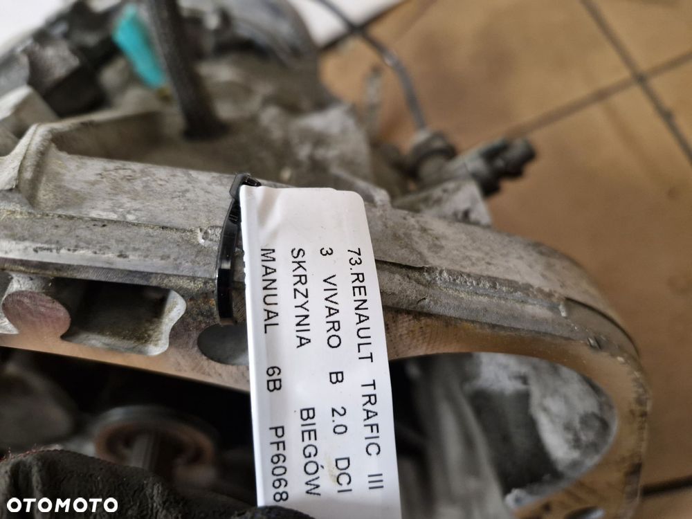 TRAFIC III VIVARO B 2.0 DCI TALENTO II 2.0 DCI SKRZYNIA BIEGÓW MANUAL 6B PF6068 - 5