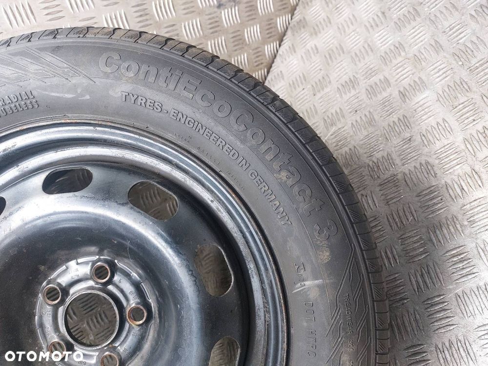 KOŁO ZAPASOWE ZAPAS 5x100 6Jx15 ET38 FI57,1  195/65R15 GOLF IV - 7
