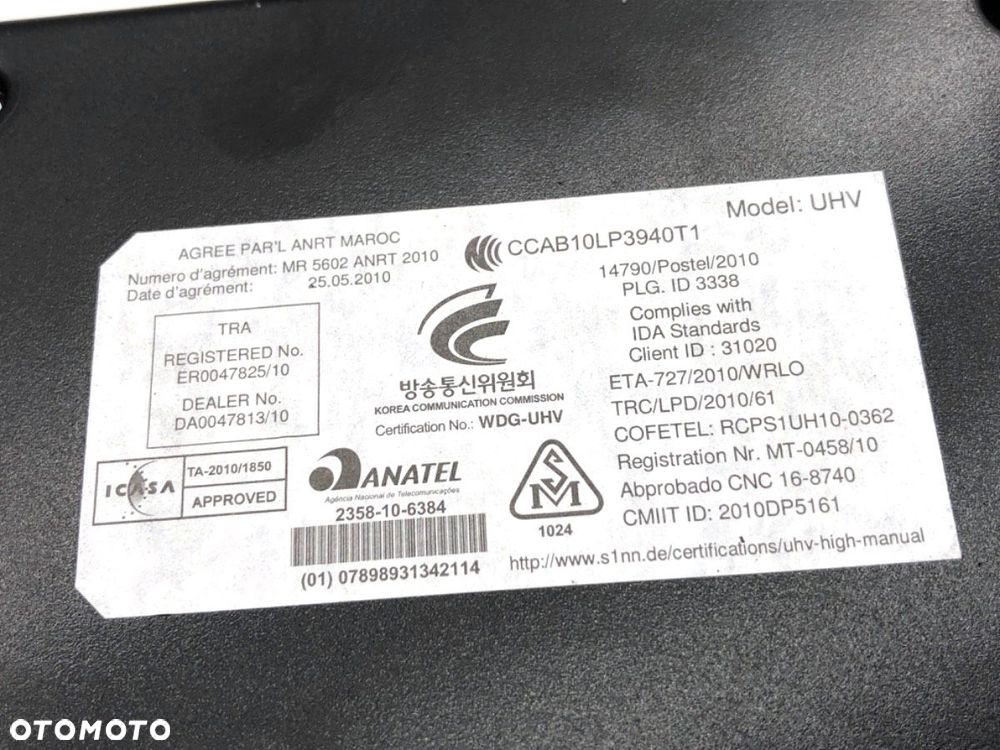 MODUŁ BLUETOOTH  VW PASSAT B7 (362) 2010 - 2015 2.0 TDI 103 kW [140 KM] olej napędowy 2010 - 2014 - 3