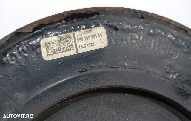 Fulie vibrochen 059105251AS 3.0TDI Audi A4 B8/8K [2007 - 2011] - 2