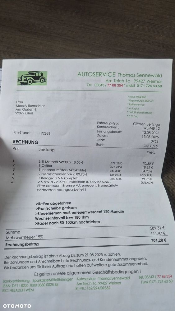 Citroën Berlingo Multispace e-HDi 90 FAP Selection - 38