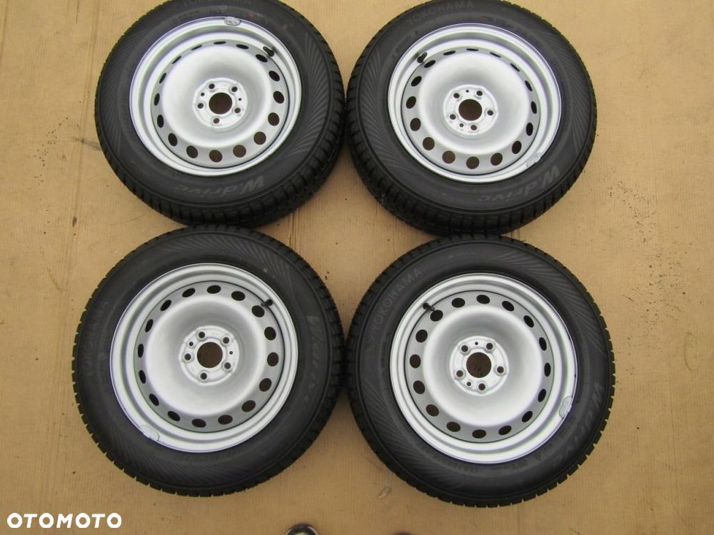 4x Felgi Koła 15 Fiat Tipo II 500L Opel Combo D Doblo 6j 5x98 ET39  Opony - 1