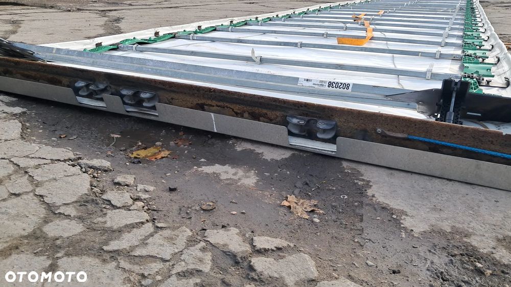 Kompletny dach KRONE - EDSCHA  wózek + poprzeczki + plandeka - naczepy KRONE , KOGEL , WIELTON ---  EDSCHA ULTRALINE --- - 4