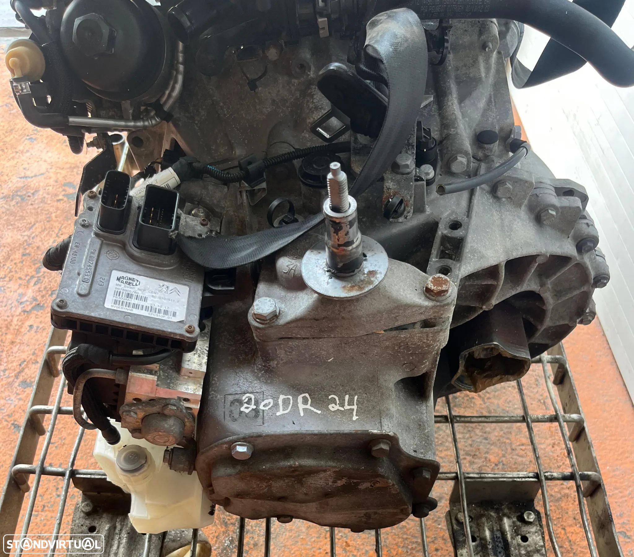 Caixa de Velocidades Peugeot 308/3008/508/207 1.6 Hdi Ref: 20DR24 - 1
