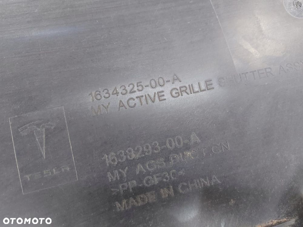 TESLA MODEL Y 2022r CHŁODNICE PAS PRZEDNI WZMOCNIENIE 1660012-00-B - 15