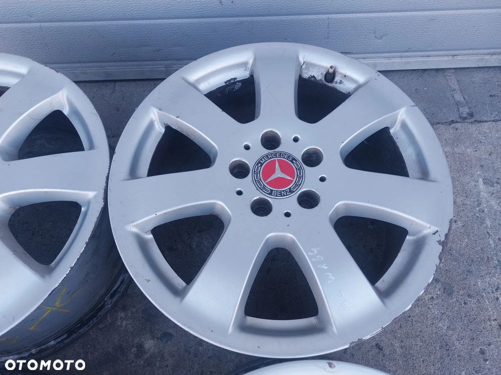 MERCEDES ML 163 164 FELGI ALUMINIOWE R17 7.5J ET56 5X112 OE MERCEDES BENZ A2514011002 PROSTE! - 4