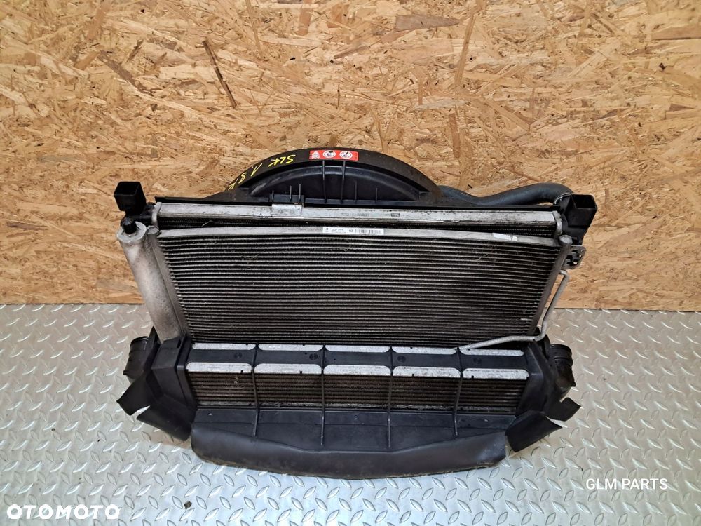 mercedes-benz slk r171 1.8 pas przedni chłodnica wentylator komplet - 7