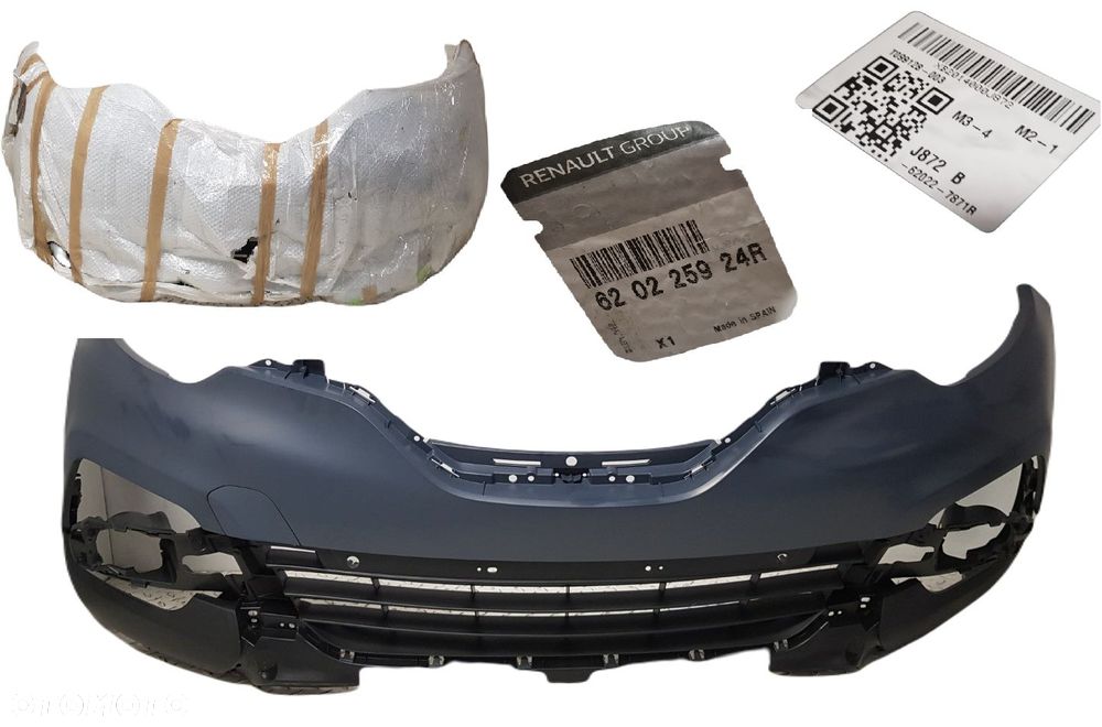 FABRYCZNIE NOWY ORYGINALNY ZDERZAK PRZEDNI PRZÓD RENAULT CAPTUR I 1 LIFT 17-20 620269604R 620225924R - 1