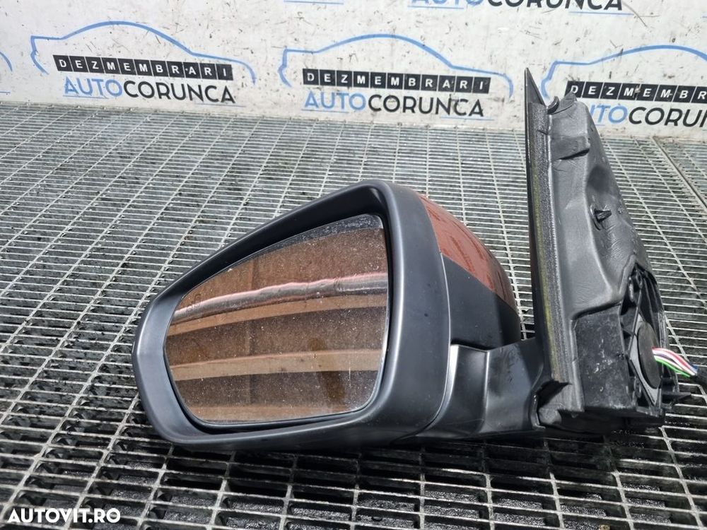 Oglinda stanga Peugeot 3008 II 2016 - 2020 4 Usi Copper Braun Perleffekt ELG (1316) ... - 4