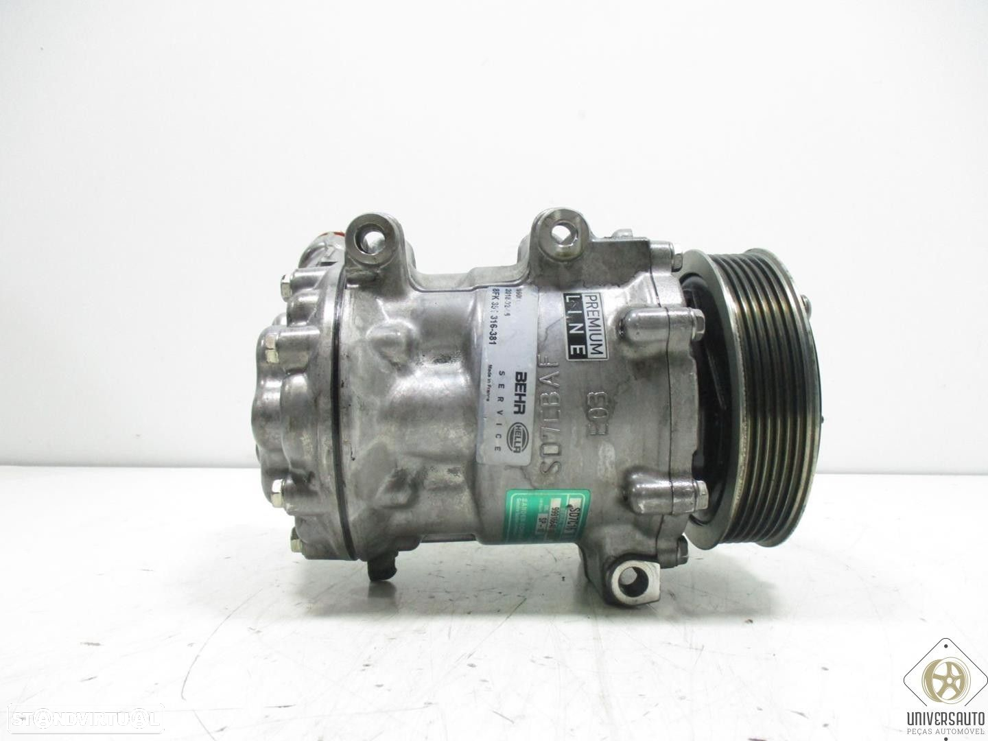 COMPRESSOR AR CONDICIONADO PEUGEOT 407 SW 2006 - 11