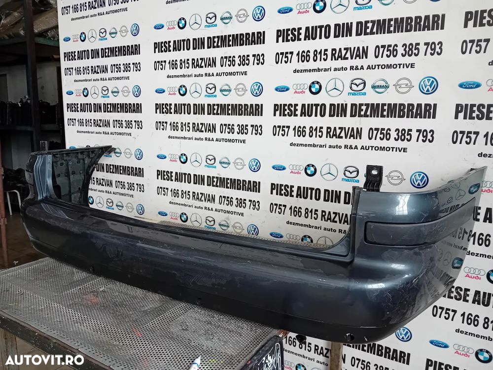 Bara Spate Vw Sharan 2001-2008 Cu Gauri Pentru Senzori LICHIDARE STOC - 3