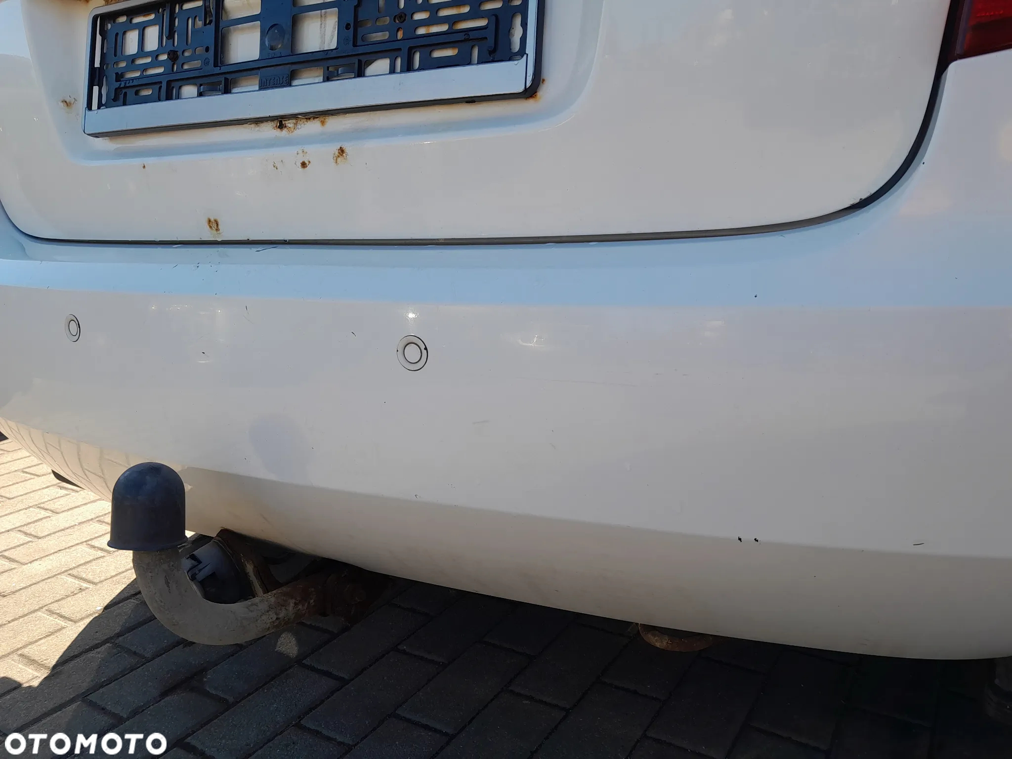 SKODA FABIA II ZDERZAK TYLNY TYŁ HB PARKTRONIC KOLOR: LF9E - 4