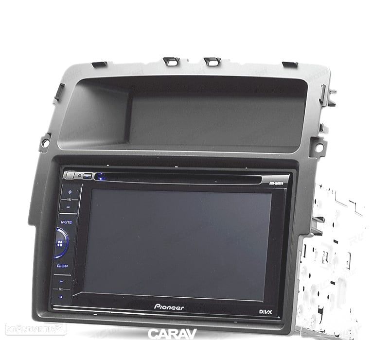 MOLDURA ADAPTADOR PRETO PARA RADIO 2-DIN PARA OPEL VIVARO NISSAN PRIMASTAR RENAULT TRAFIC II SIN ORD - 1