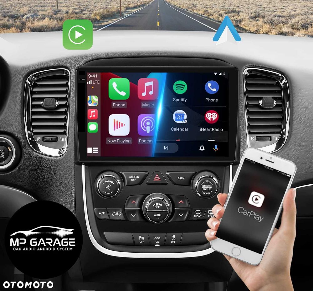 Radio Dodge Durango 2014_2020 Nawigacja CarPlay/AndroidAuto 4G LTE FV - 4