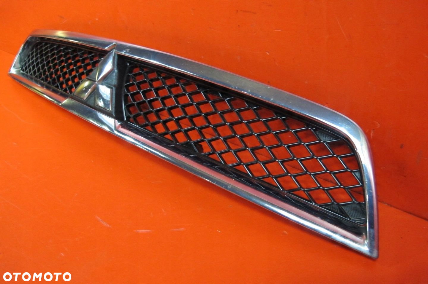 MITSUBISHI LANCER 8 VIII 10 X 07- GRILL ATRAPA CHŁODNICY CHROM 7450A093 - 4