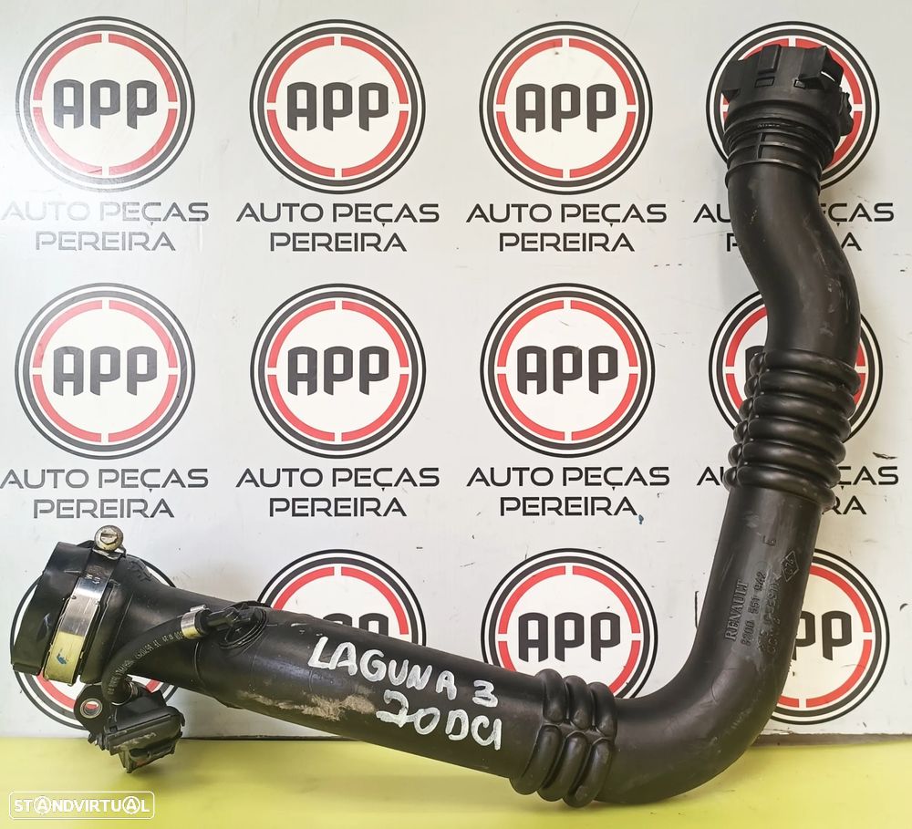Tubo intercooler Renault Laguna 3 2.0 DCI de 2012, referência 8200551942. - 1