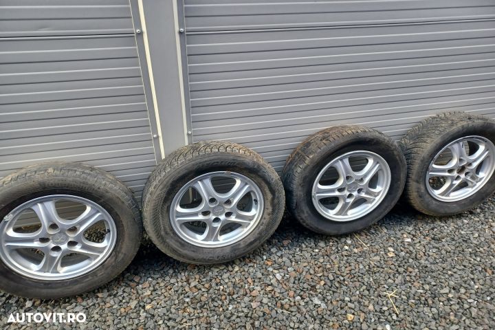 Jante aliaj cu anvelope 16 - set 215/65 R16 Mitsubishi Outlander 1 [2 - 9