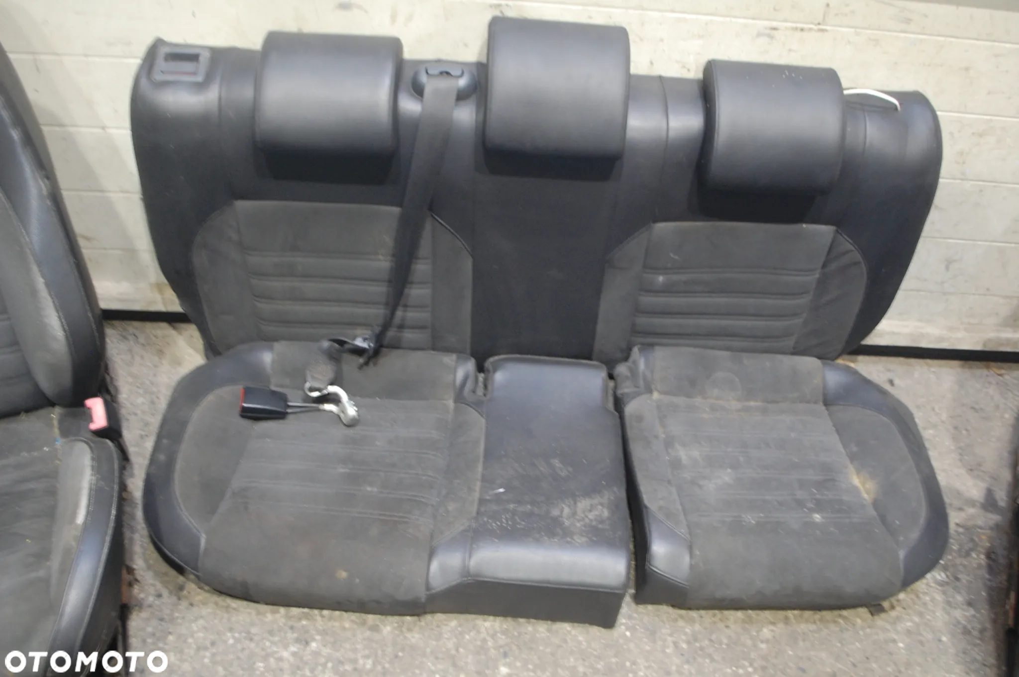 FOTELE KANAPA SKÓRA ALKANTARA VW POLO IV 9N3 3D GTI 6R - 4
