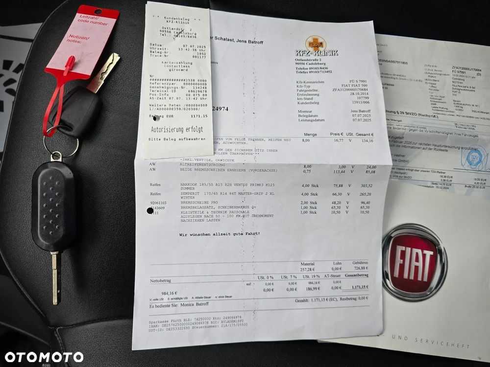 Fiat 500 1.2 8V Pop-Star - 34