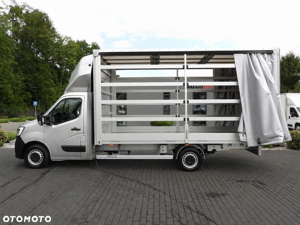 Renault MASTER PLANDEKA 10 PALET TEMPOMAT NAWIGACJA LEDY PNEUMATYKA KLIMATYZACJA  165KM - 9