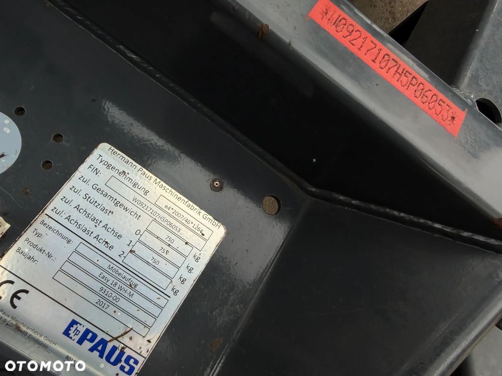 Paus Easy 18 WH-M Drabina Winda Dekarska mobilna aluminiowa TRANSPORTER DEKARSKO-BUDOWLANY w pełni Hydrauliczny 18 metrów. Obrotowy do okoła. 2018rok. Jak Nówka z salonu. praktycznie zerowy przebieg! Serwisy w Dekra do Końca. Sprowadzona z Komuny Norweskiej. Wielka Okazja. Sterowanie Hydrauliczne. Nowy model wózek jeździ od dołu dodatkowe ramię. Pojazd przyczepa lekka - 13