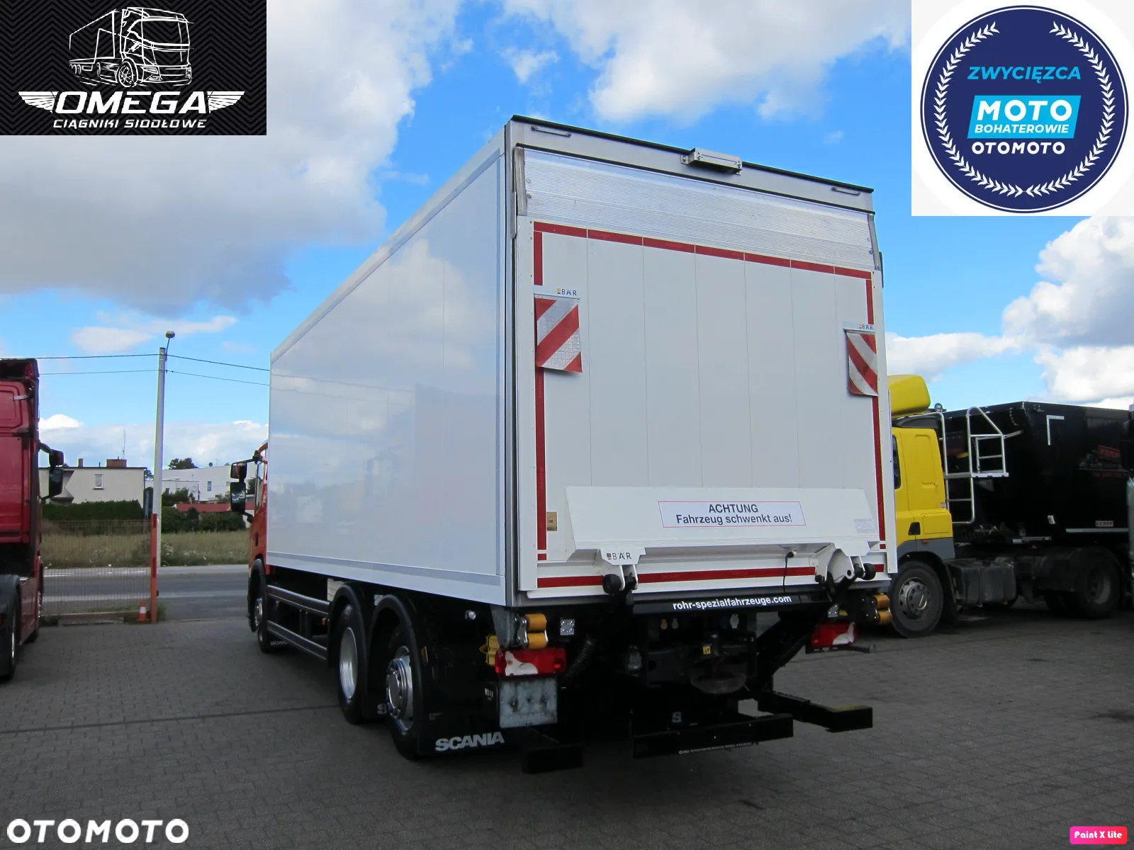 Scania P 410  6X2 Chłodnia Paka 7,4 M / Oś skrętna / WINDA - 4