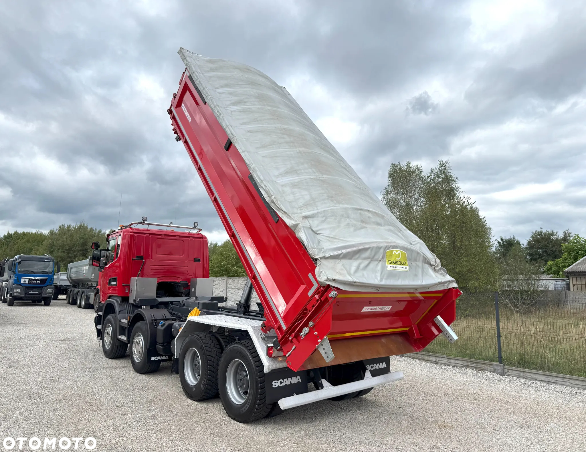 Scania G450 - BEZ EGR, 8x4, WYWROTKA - BORDMATIC - 11