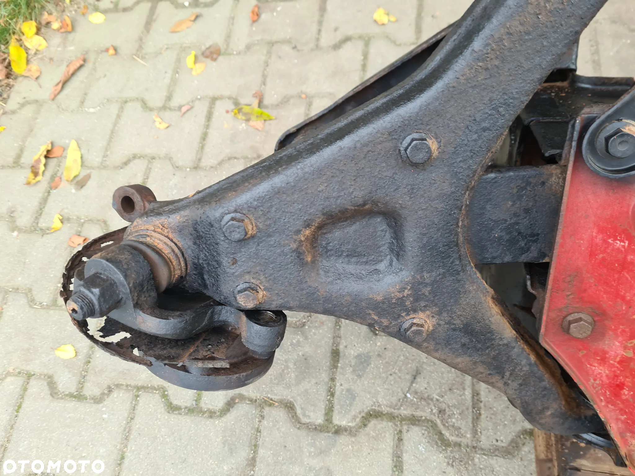 IVECO DAILY 3 99-06 sanki zawieszenie przód resor poprzeczny zwrotnice piasty amortyzatory wahacze - 16