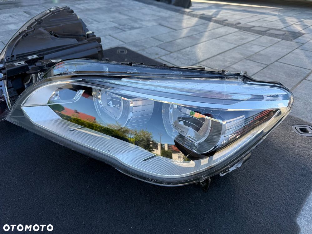 BMW oryginał seria 7 F01 F02 Adaptive Led lampa lampy reflektor przód komplet lewa prawa - 9