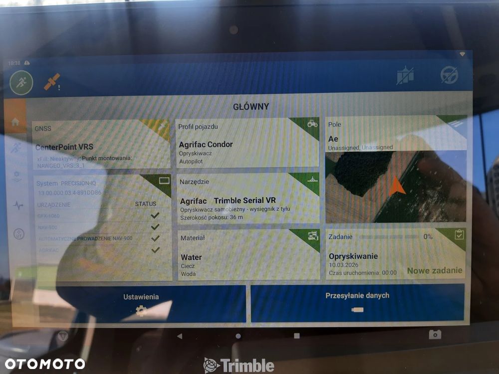 Inny Agrifac Condor V ClearancePlus 5000/36 - 12