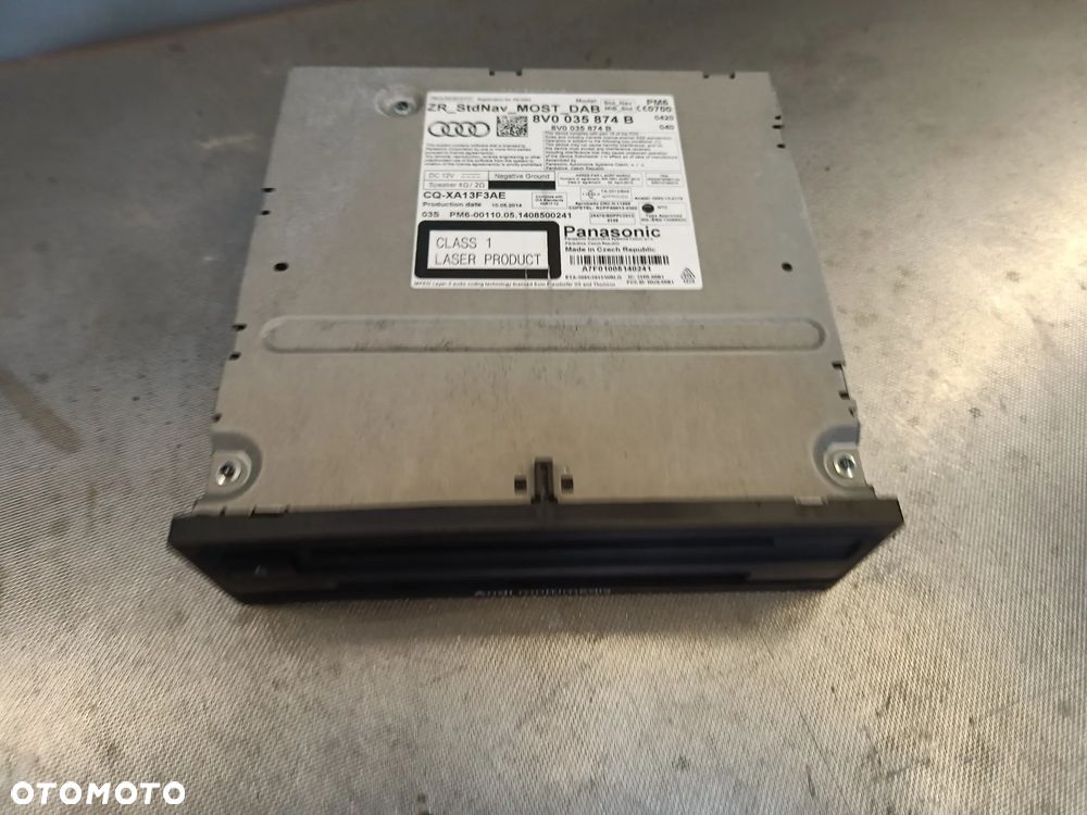 Radio Nawigacja Audi A3 8V Multimedia Czytnik 8V0035874B - 2