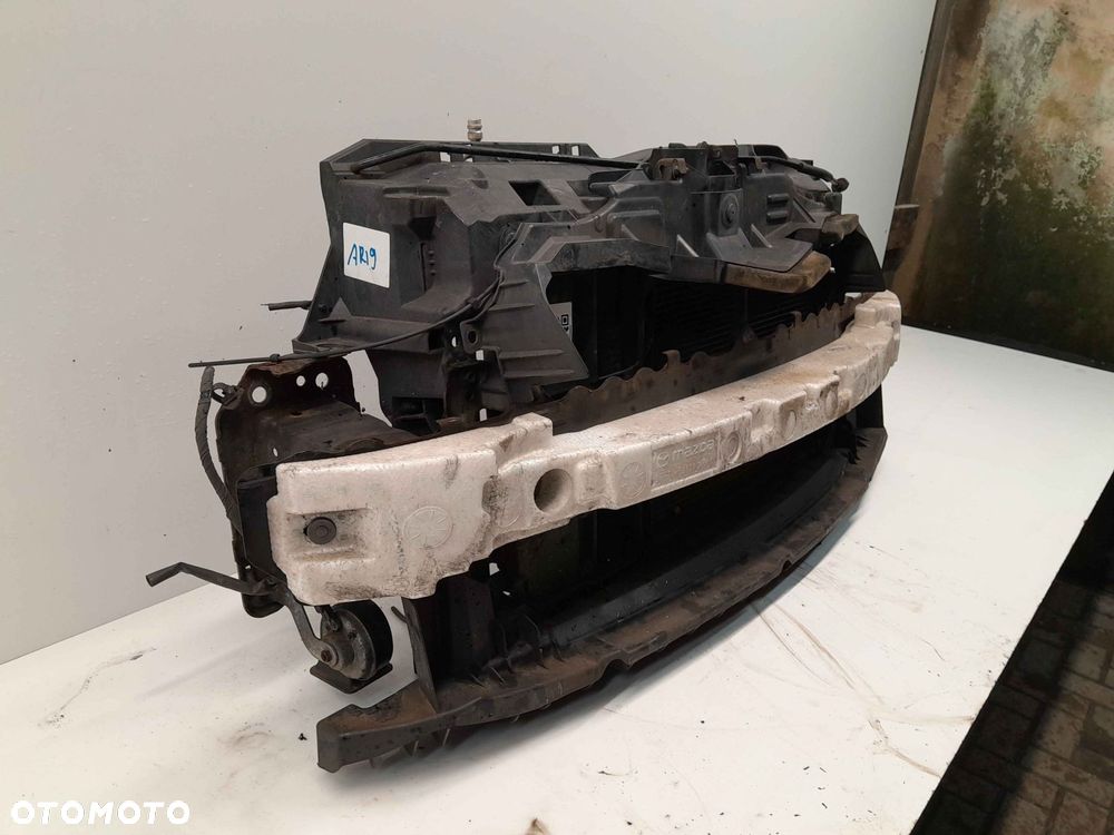 ^ PAS PRZEDNI MAZDA 2 II DE 1.3 1.5 BENZYNA WZMOCNIENIE CZOŁOWE BELKA CHŁODNICA WENTYLATOR - 2