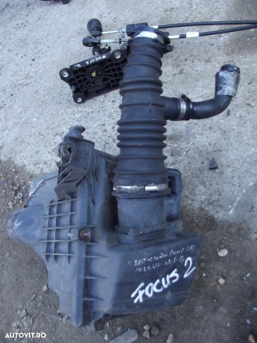 Debitmetru aer Ford Focus 2 1.6tdci cmax Fusion fiesta carcasa filtru - 1