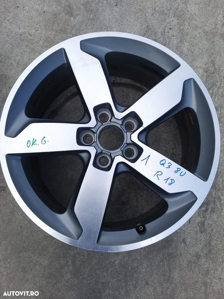 Janta aliaj r18 audi q3 8u 8u0601025d - 3