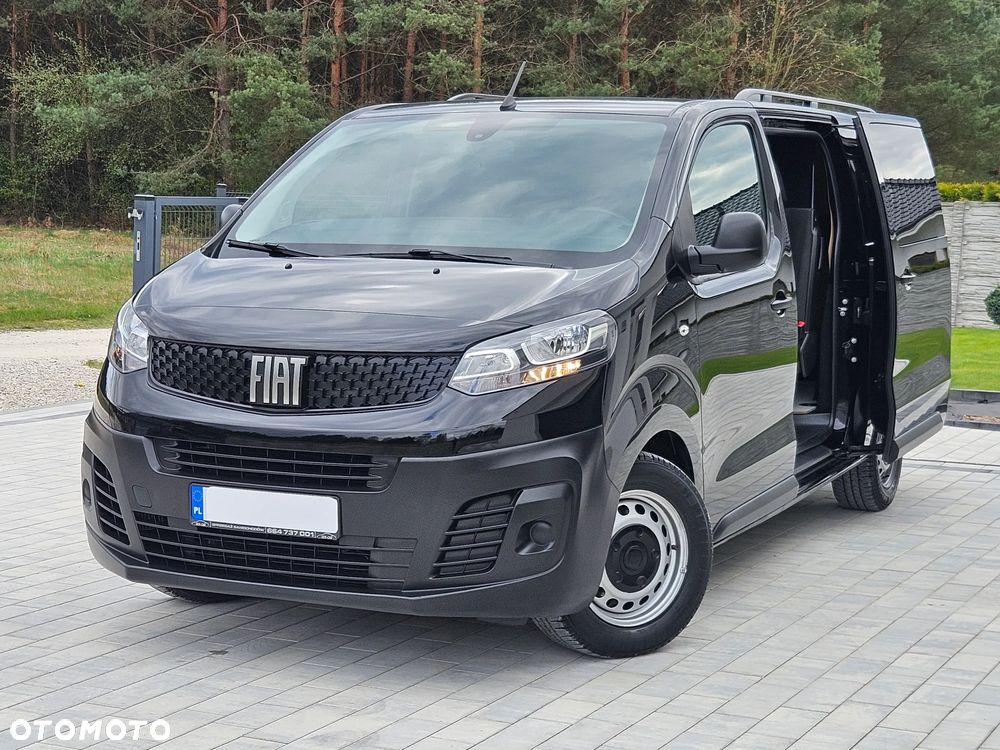 Fiat SCUDO Extra Long Brygad. 6os 2x boczne drzwi Składana przegroda SalonPL FV23% - 1