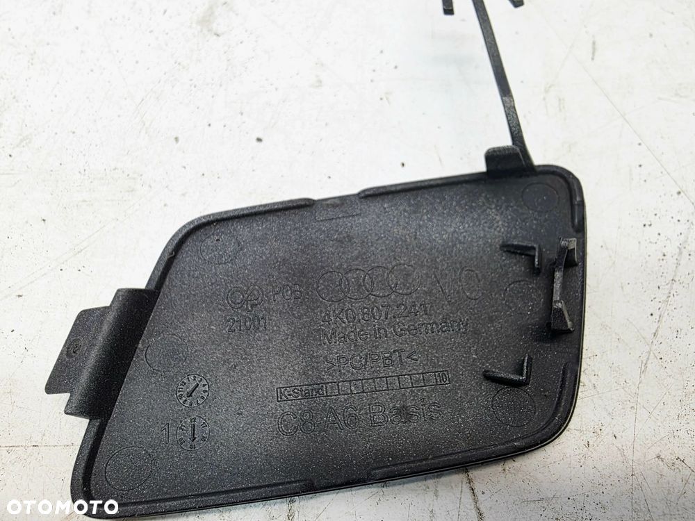 ZAŚLEPKA HAKA ZDERZAKA PRZÓD AUDI A6 C8 4K0807241 - 6